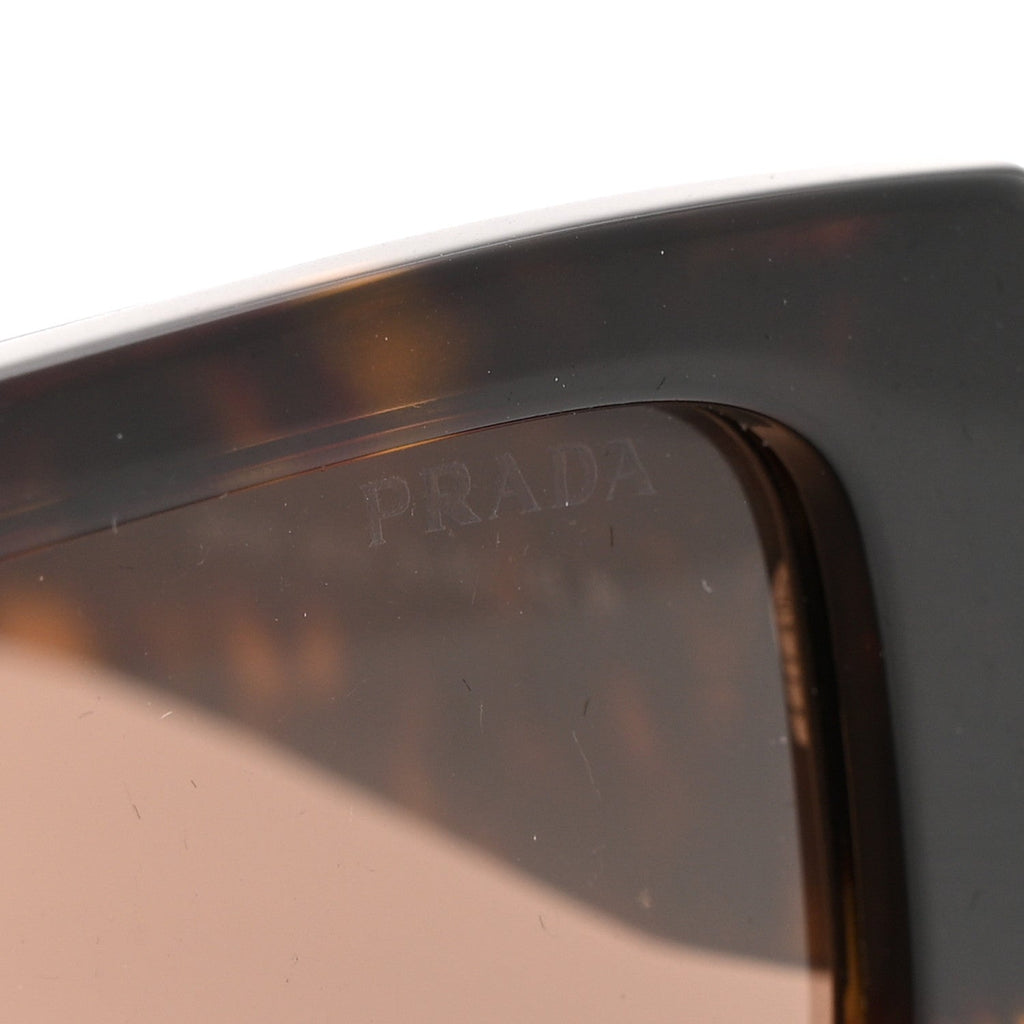 Prada Acetate Symbole Sunglasses SPR 06Y Tortoise