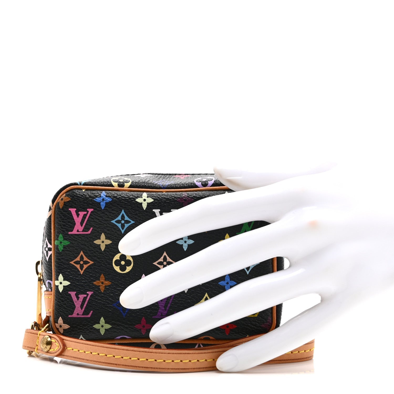 Louis Vuitton Monogram Multicolor Trousse Wapity Black