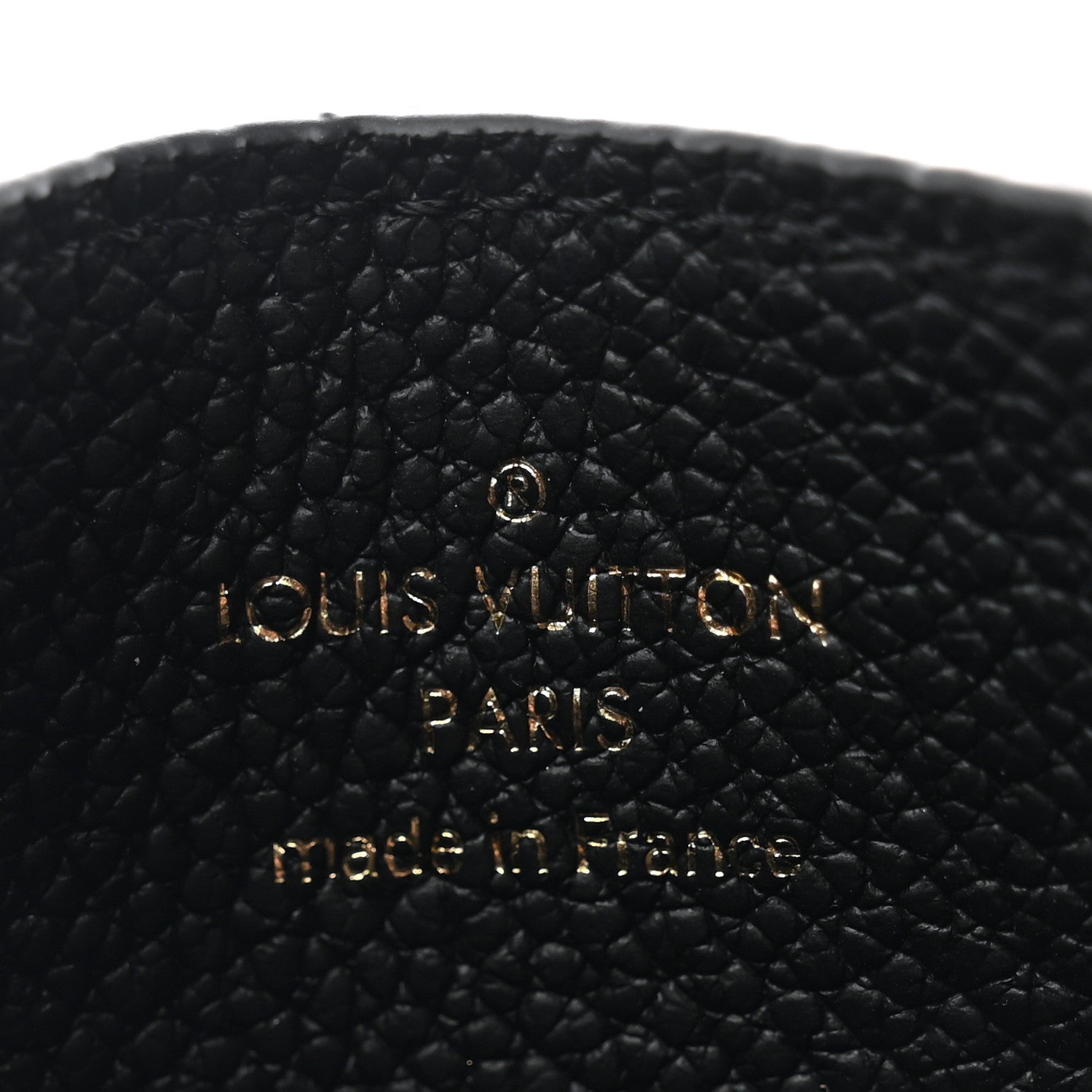 Louis Vuitton Empreinte Card Holder Black