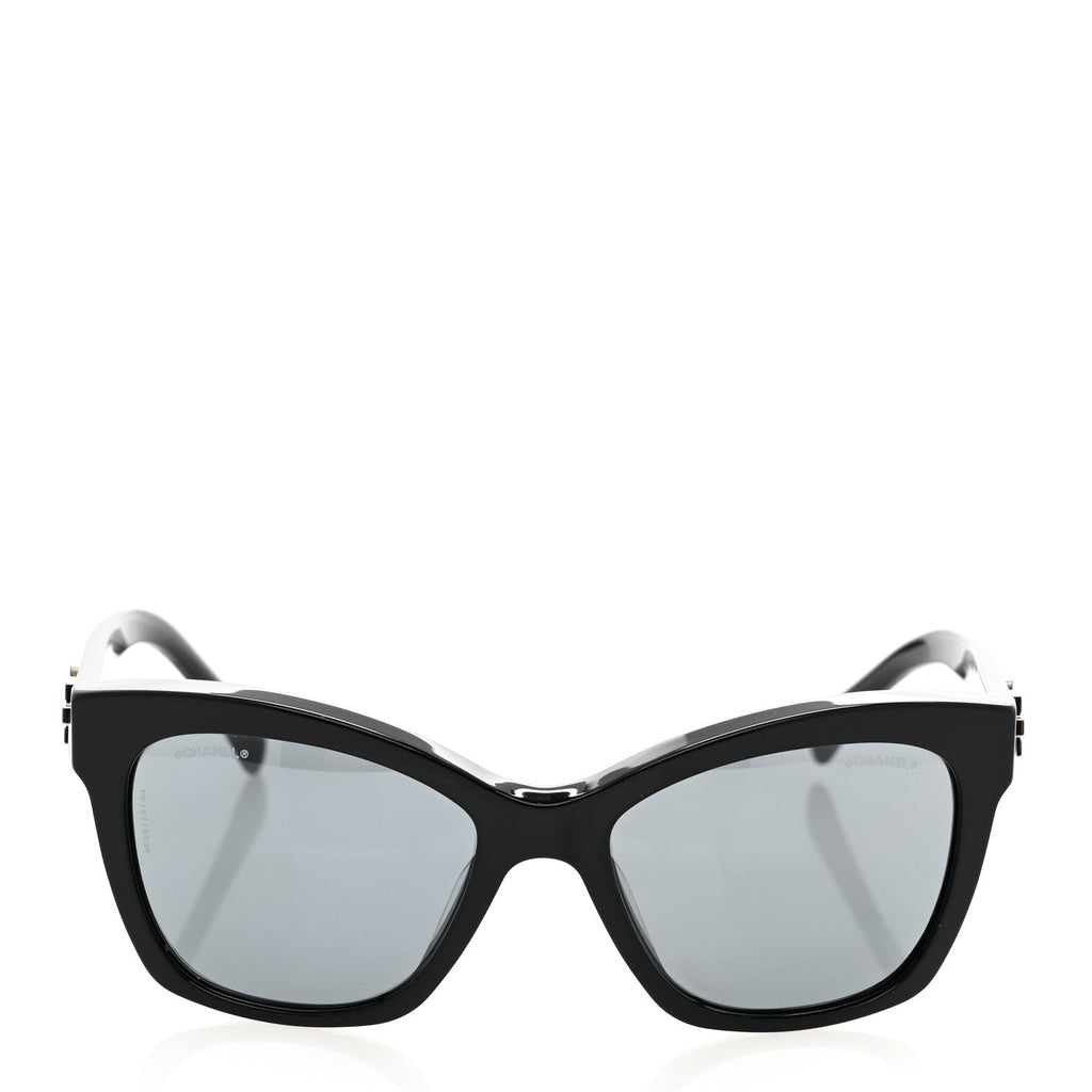 Acetate CC Butterfly Signature Sunglasses 5313-A Black