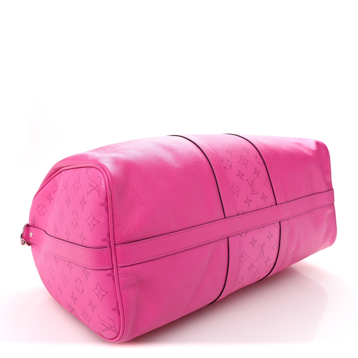 Louis Vuitton Taigarama Keepall Bandouliere 50 Fuchsia