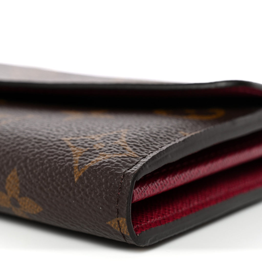 Louis Vuitton Monogram Sarah Wallet NM Fuchsia