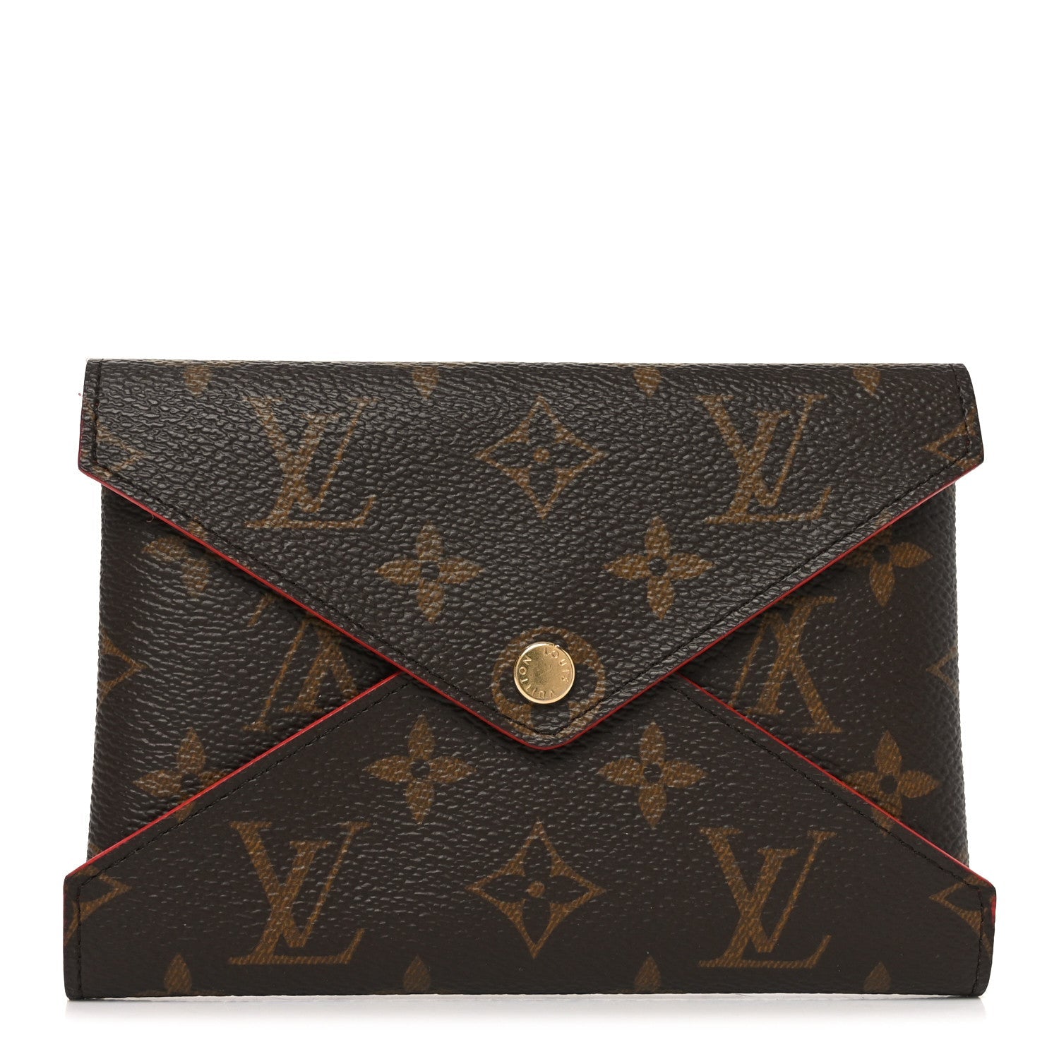 Louis Vuitton Monogram Medium Kirigami Pochette Insert Coquelicot