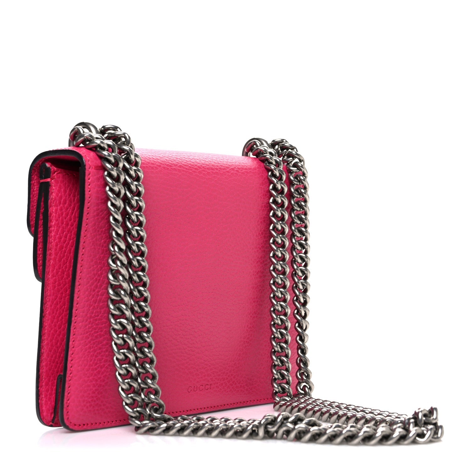Gucci Calfskin Mini Dionysus Shoulder Bag Box Pink