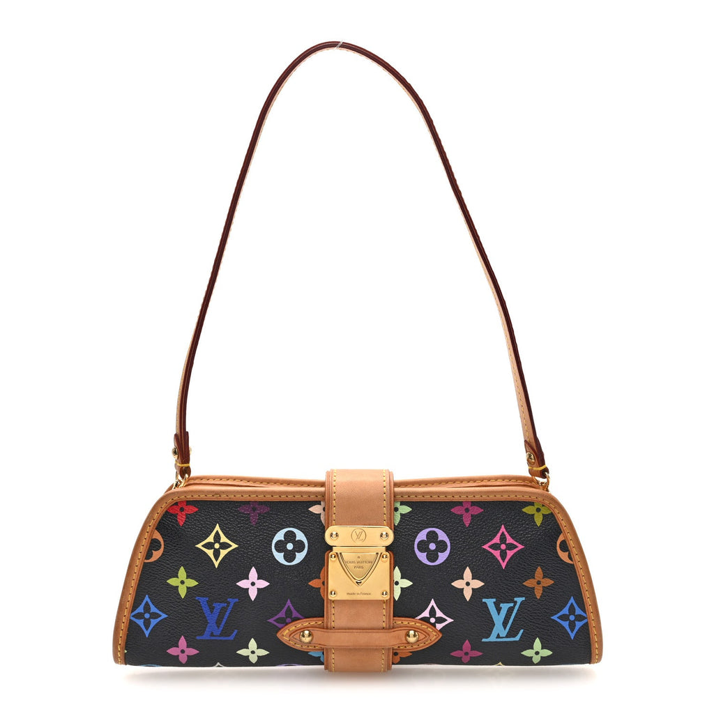 Louis Vuitton Monogram Multicolor Shirley Black