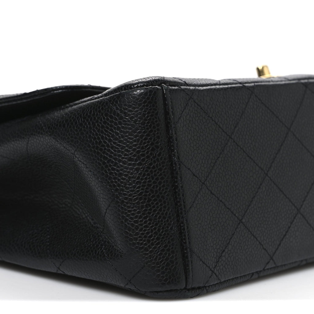 Chanel Caviar Quilted Maxi Double Flap Black