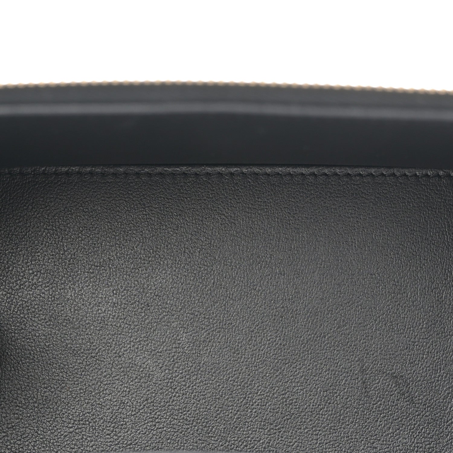 Chanel Lambskin Quilted Pick Me Up Vanity Case Black