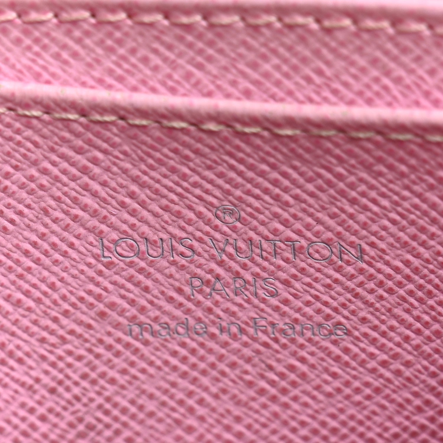 Louis Vuitton Monogram Multicolor Zippy Coin Purse Wallet White Litchi