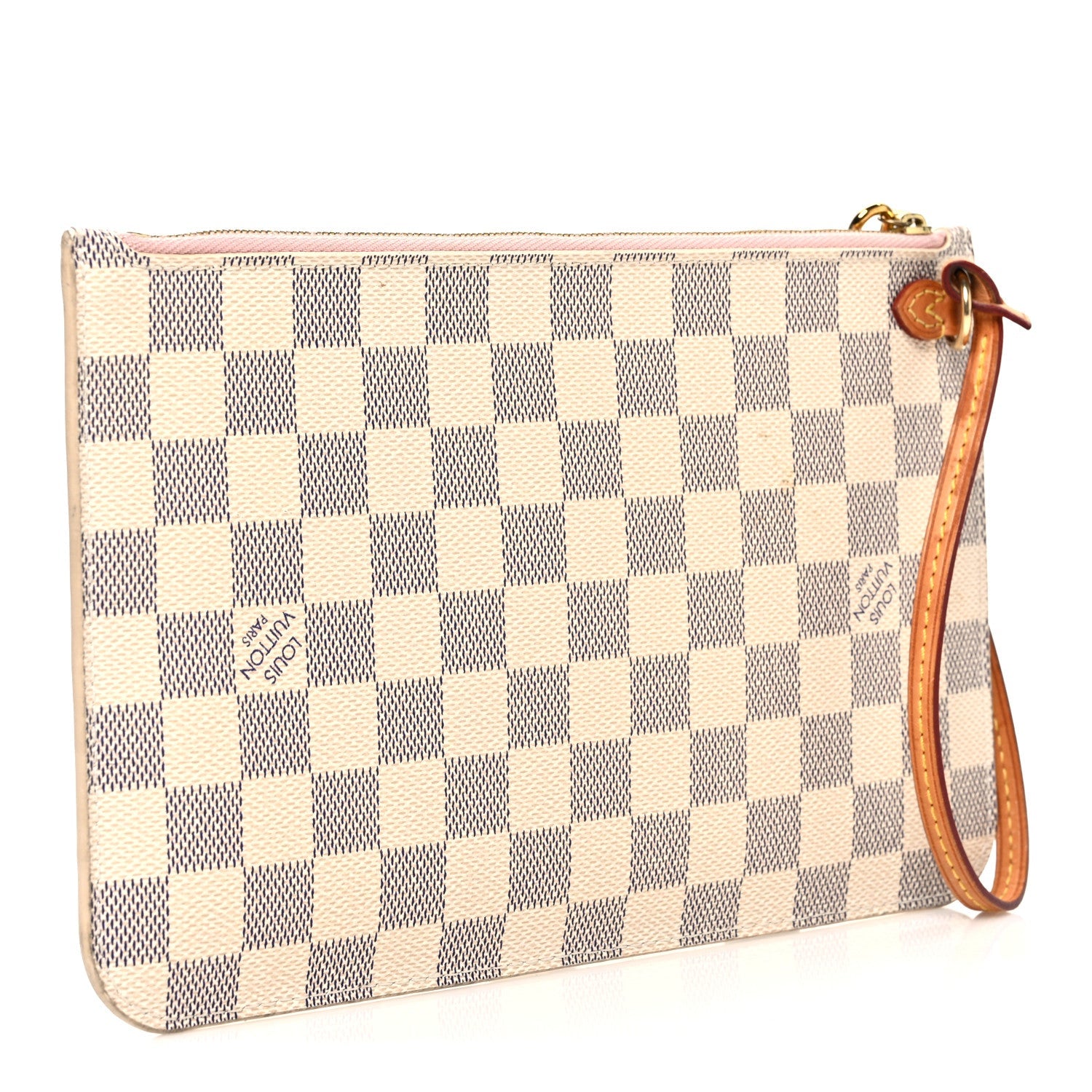 Louis Vuitton Monogram Neverfull MM GM Pochette Rose Ballerine
