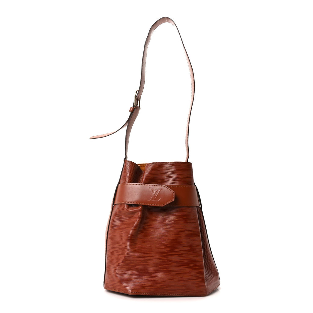 Louis Vuitton Epi Sac D'Epaule Kenyan Fawn