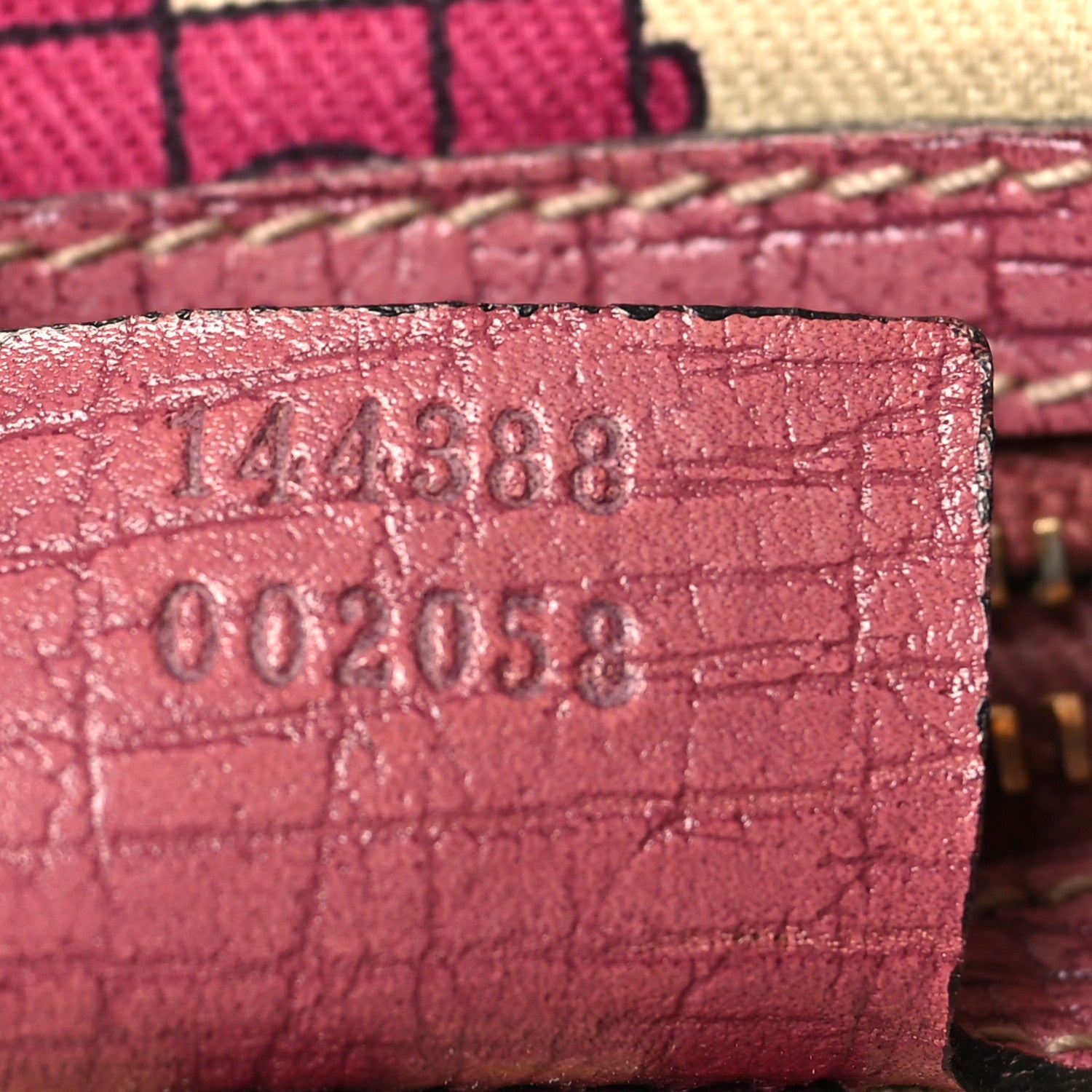 Gucci Monogram Web Jolicoeur Charms Messenger Pink Ebony