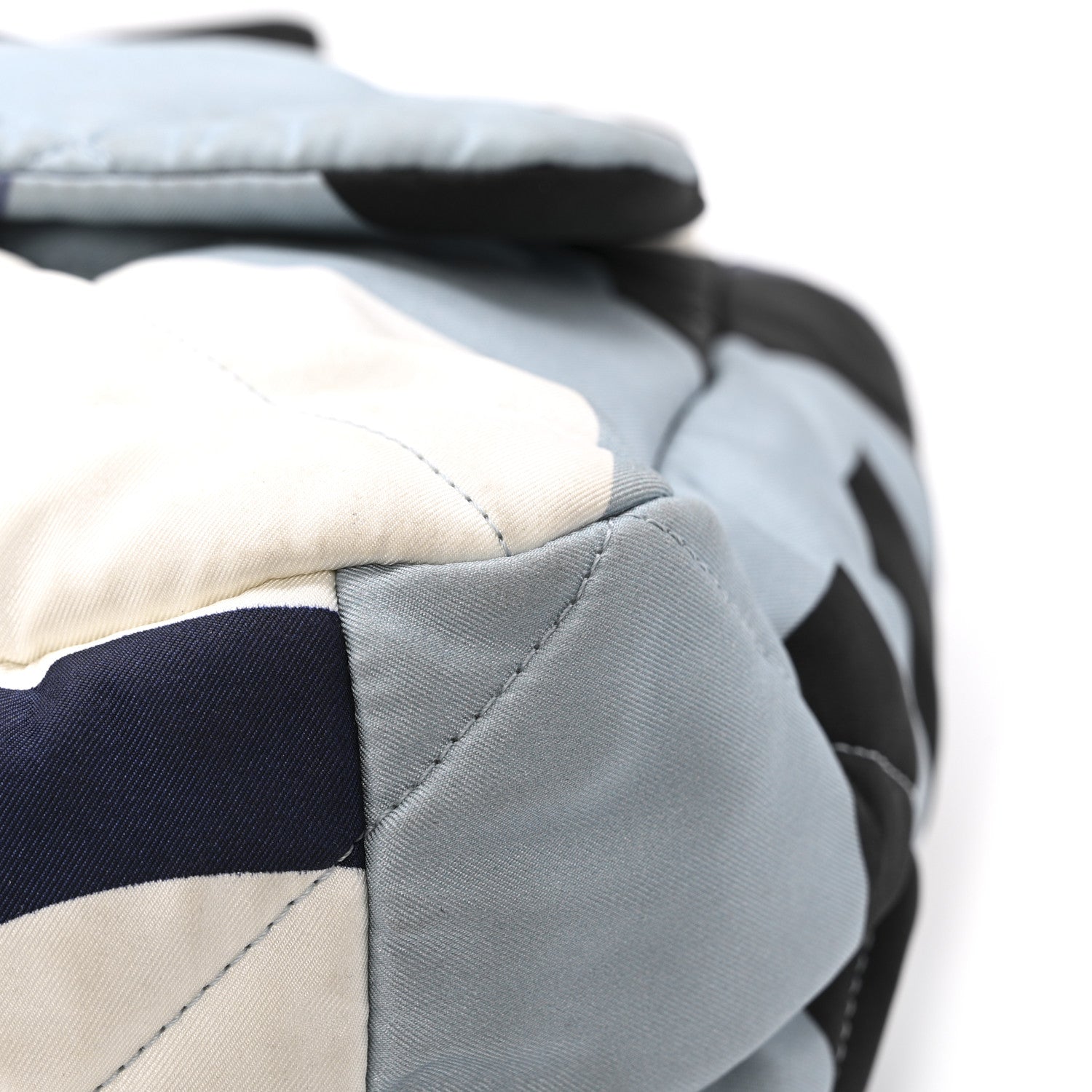 Chanel Silk Maxi Scarf Chanel 19 Flap Black Blue White
