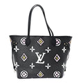Louis Vuitton Monogram Giant Wild at Heart Neverfull MM Black