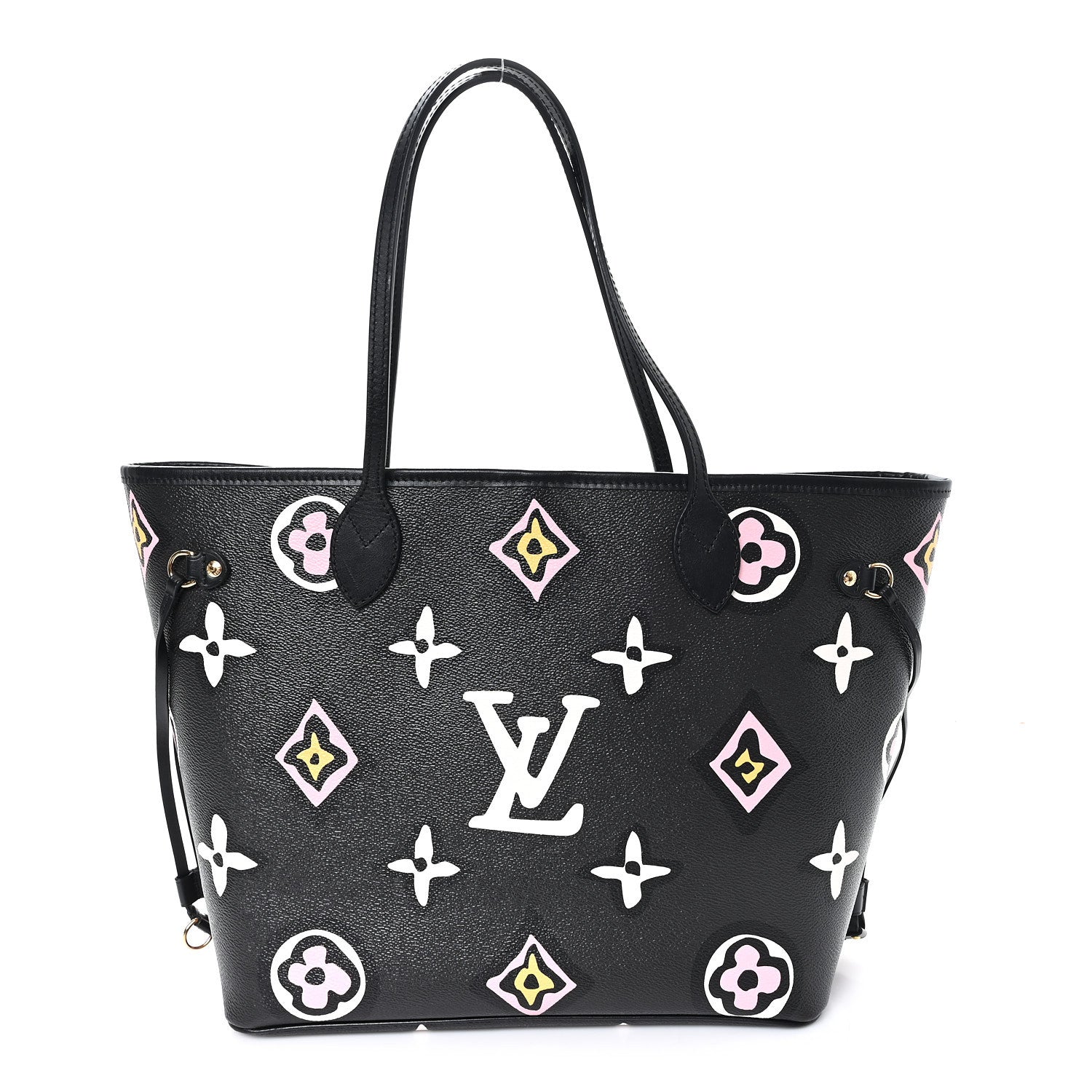 Louis Vuitton Monogram Giant Wild at Heart Neverfull MM Black