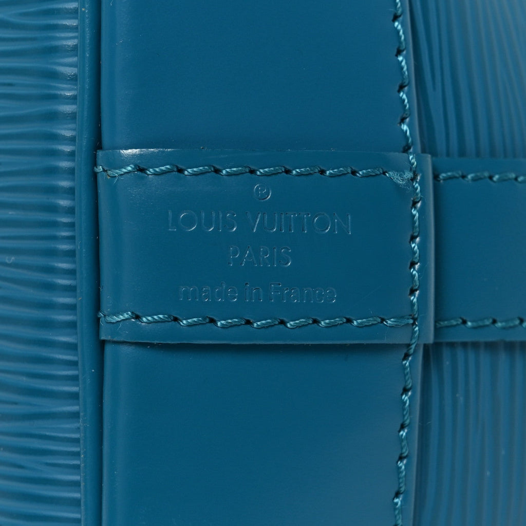 Louis Vuitton Epi Noe Cyan