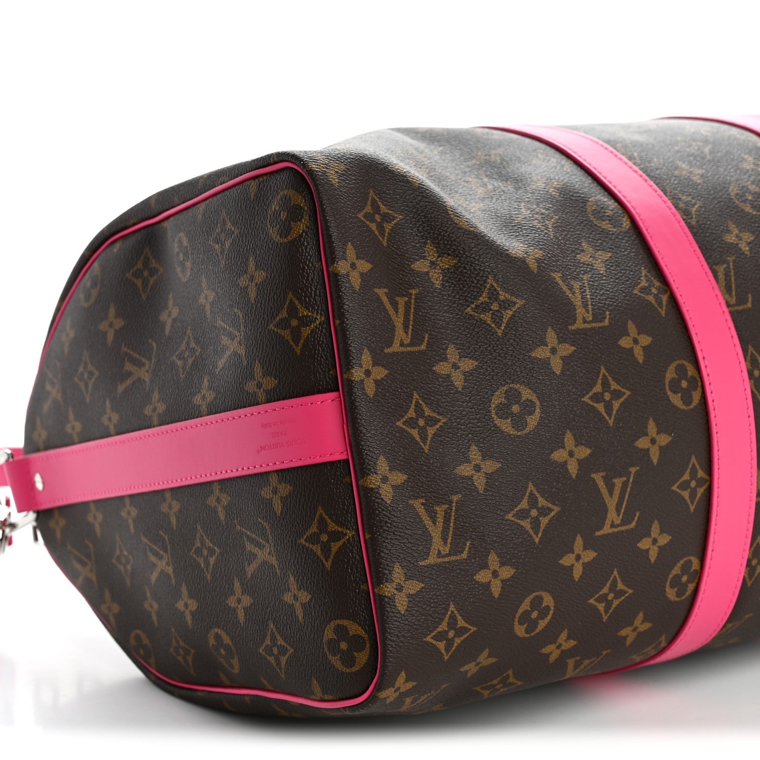 Louis Vuitton Monogram Keepall Bandouliere 45 Pondichery Pink