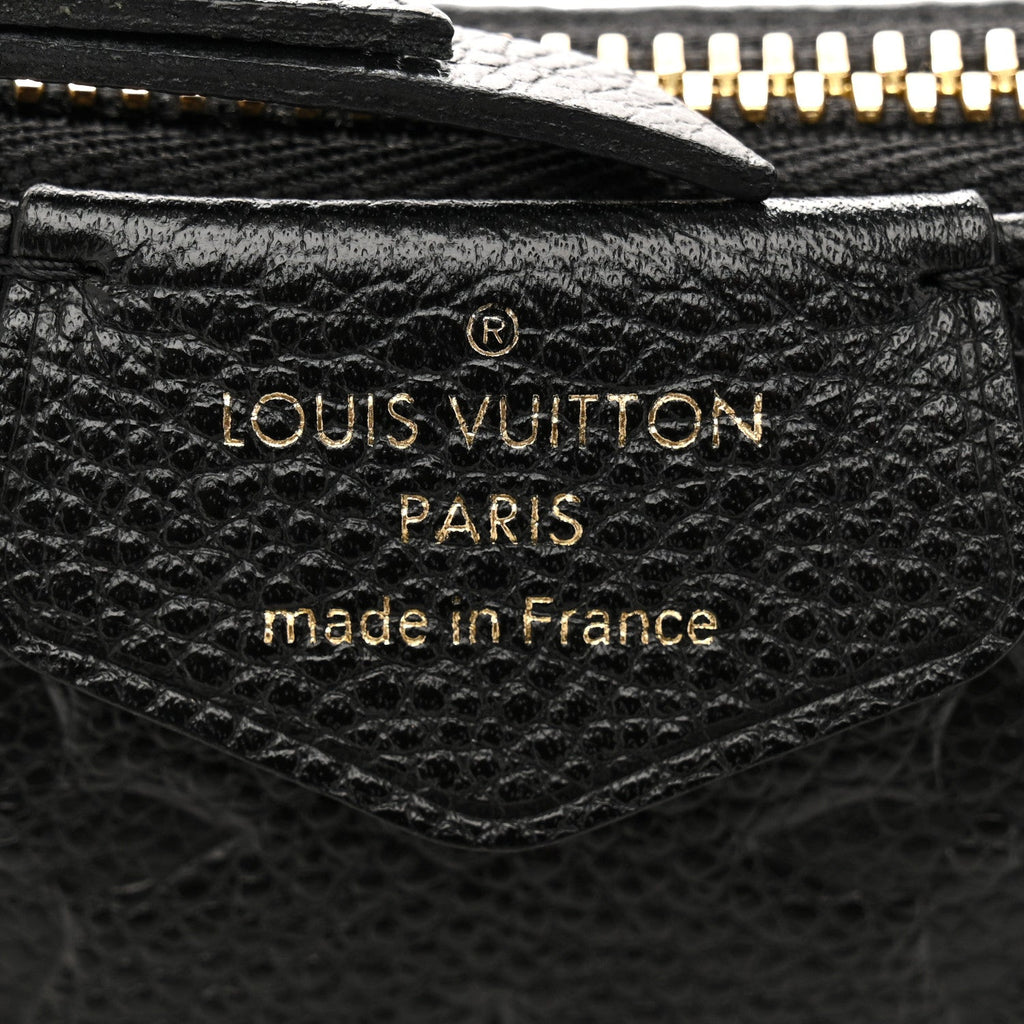 Louis Vuitton Empreinte Easy Pouch On Strap Black