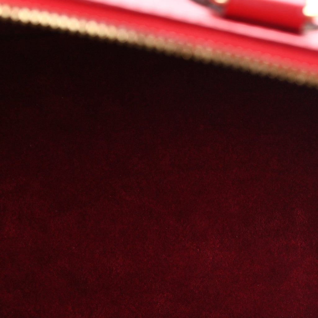 Louis Vuitton Epi Alma PM Castillan Red