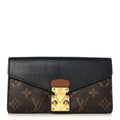 Louis Vuitton Monogram Pallas Wallet Black