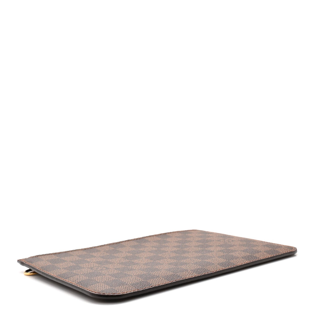 Louis Vuitton Damier Ebene Neverfull MM GM Pochette Rose Ballerine