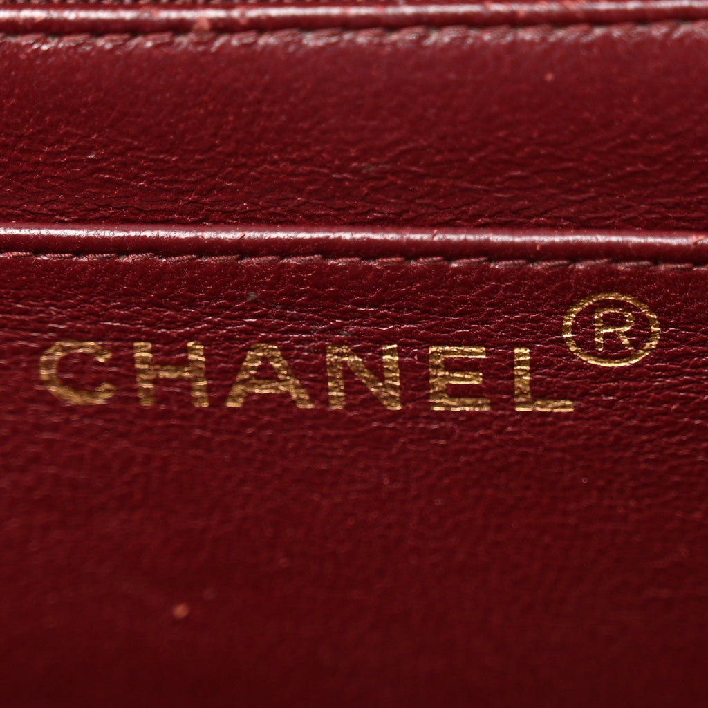 Chanel Lambskin Quilted Medium Single Flap Black