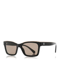 Acetate Square Sunglasses 5417-A Black