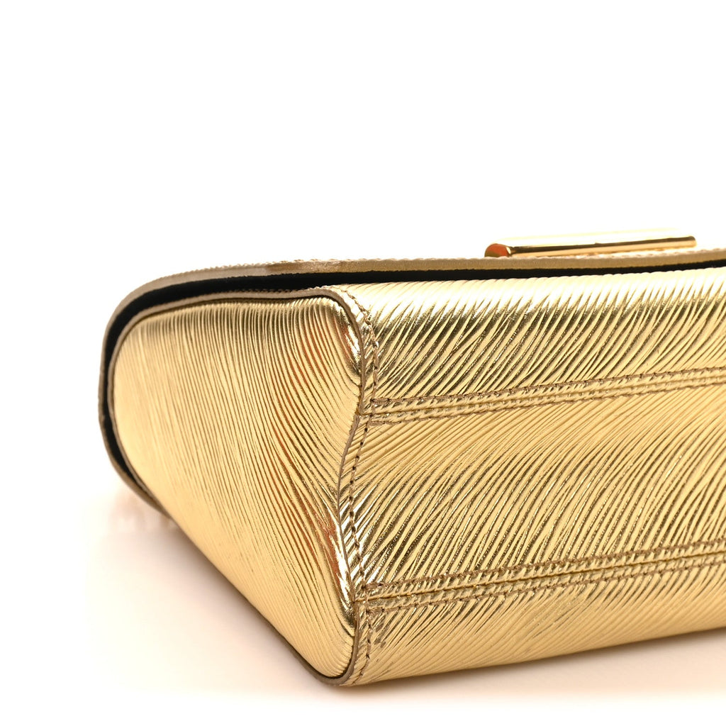 Louis Vuitton Epi Twist Shoulder Bag PM Gold
