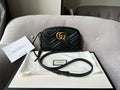 Gucci GG Black Marmont Small Shoulder Bag