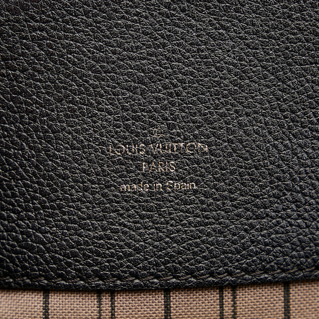 Louis Vuitton Bagatelle Black Monogram Empreinte