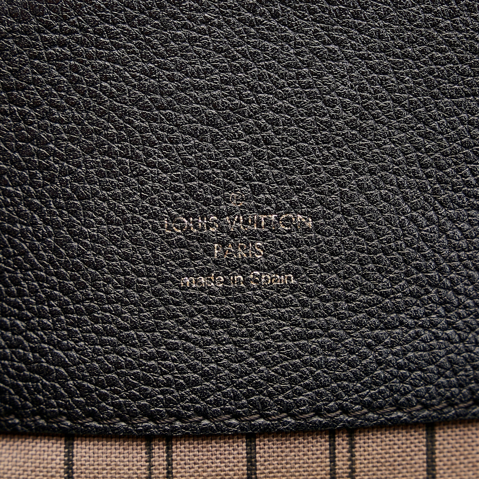 Louis Vuitton Bagatelle Black Monogram Empreinte