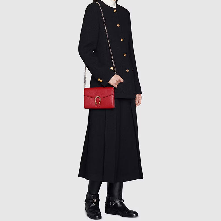 (WMNS) GUCCI Dionysus Mini-Sized Single-Shoulder Bag Red 401231-CAOGX-8990