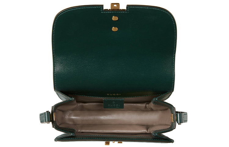 (WMNS) GUCCI Sylvie 1969Series Shoulder Bag Mini Green 615965-1DB0X-3020