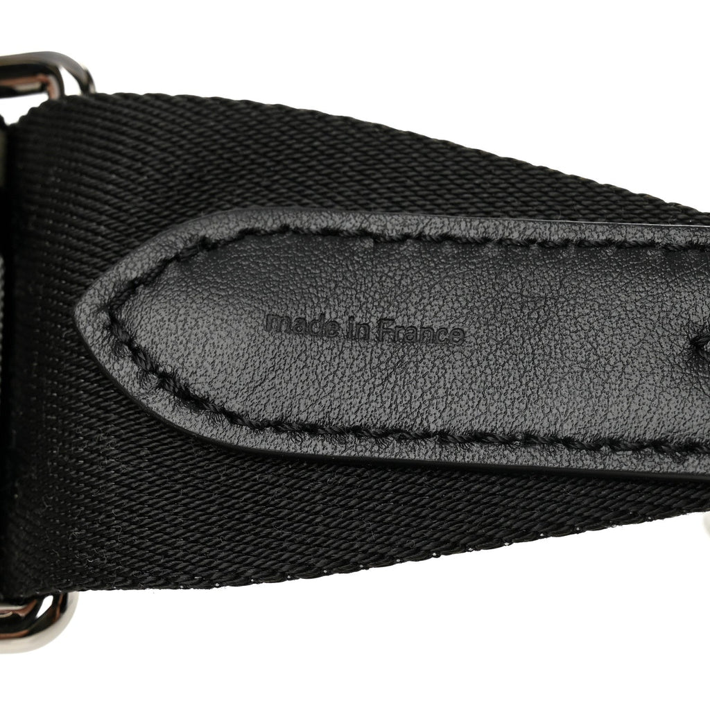 Louis Vuitton Nylon Jacquard Sporty Bandouliere Shoulder Strap Black