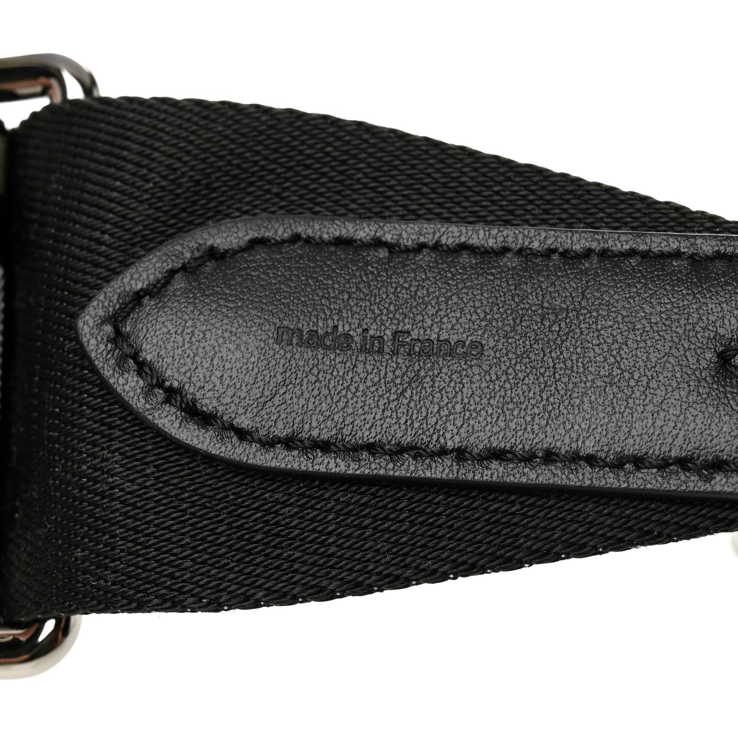 Louis Vuitton Nylon Jacquard Sporty Bandouliere Shoulder Strap Black