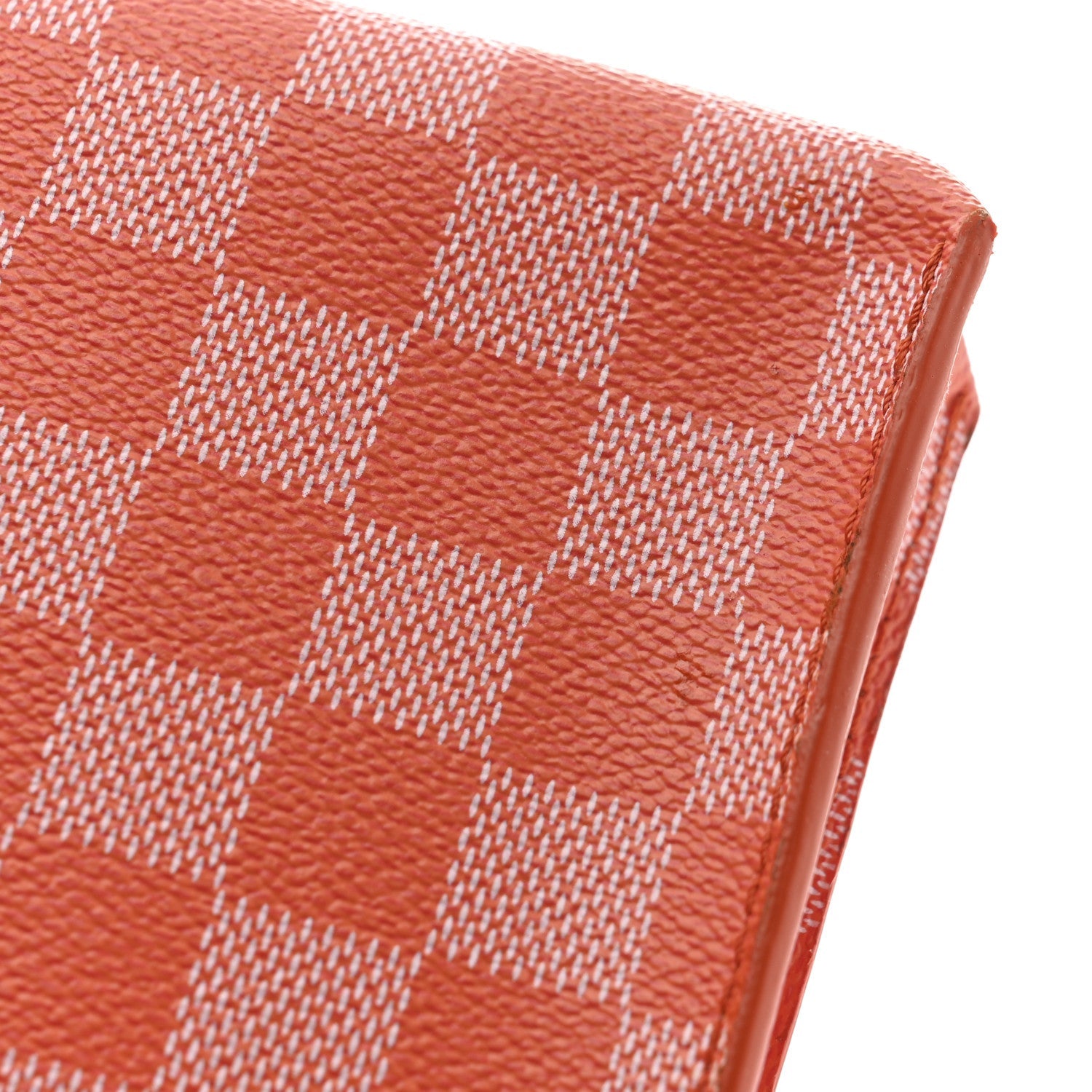 Louis Vuitton Damier Couleurs Kit Clutch Piment
