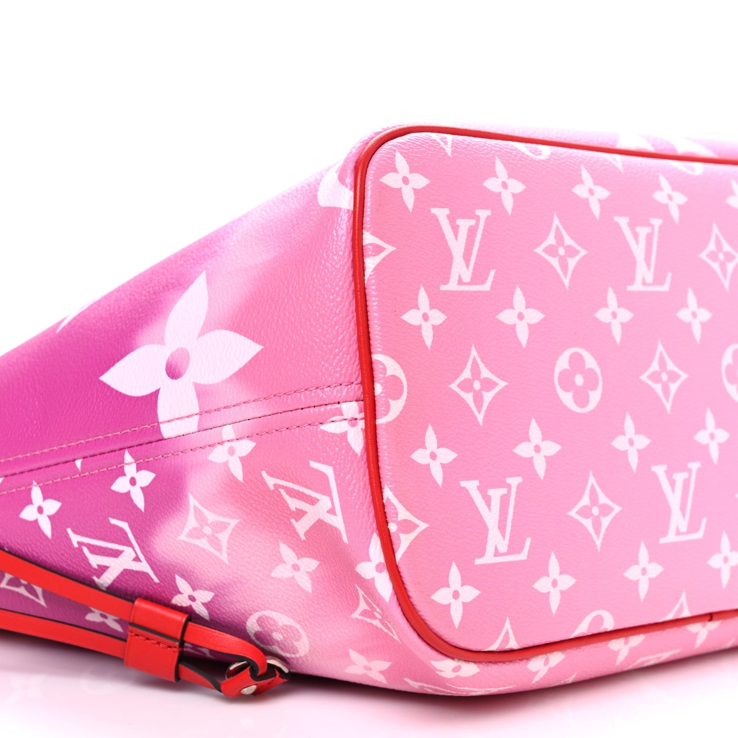 Louis Vuitton Monogram Escale Neverfull MM Rouge