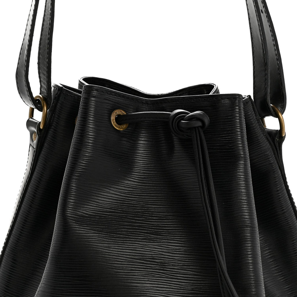 Louis Vuitton Epi Noe Black