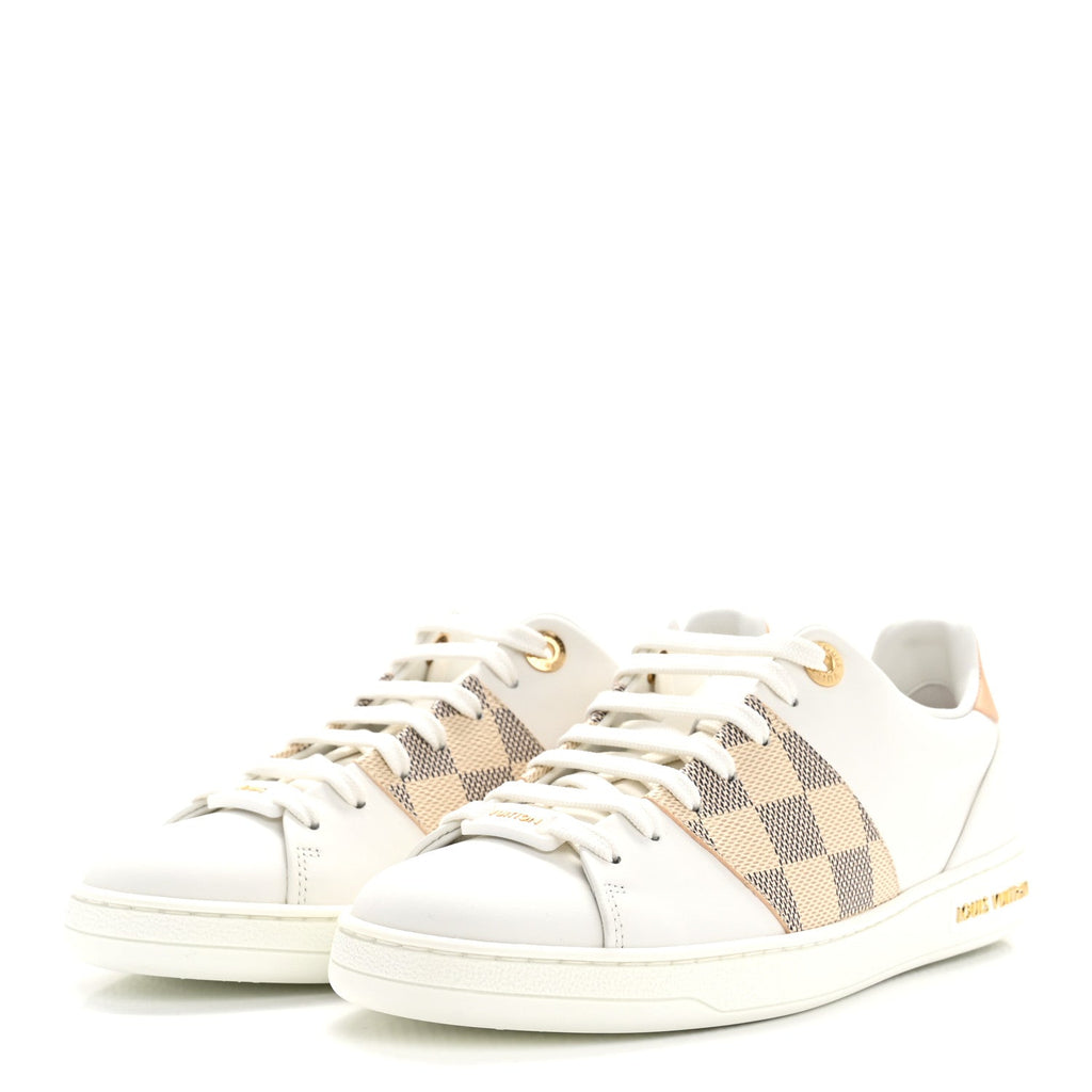 Louis Vuitton Damier Azur Front Row Sneaker 36 White