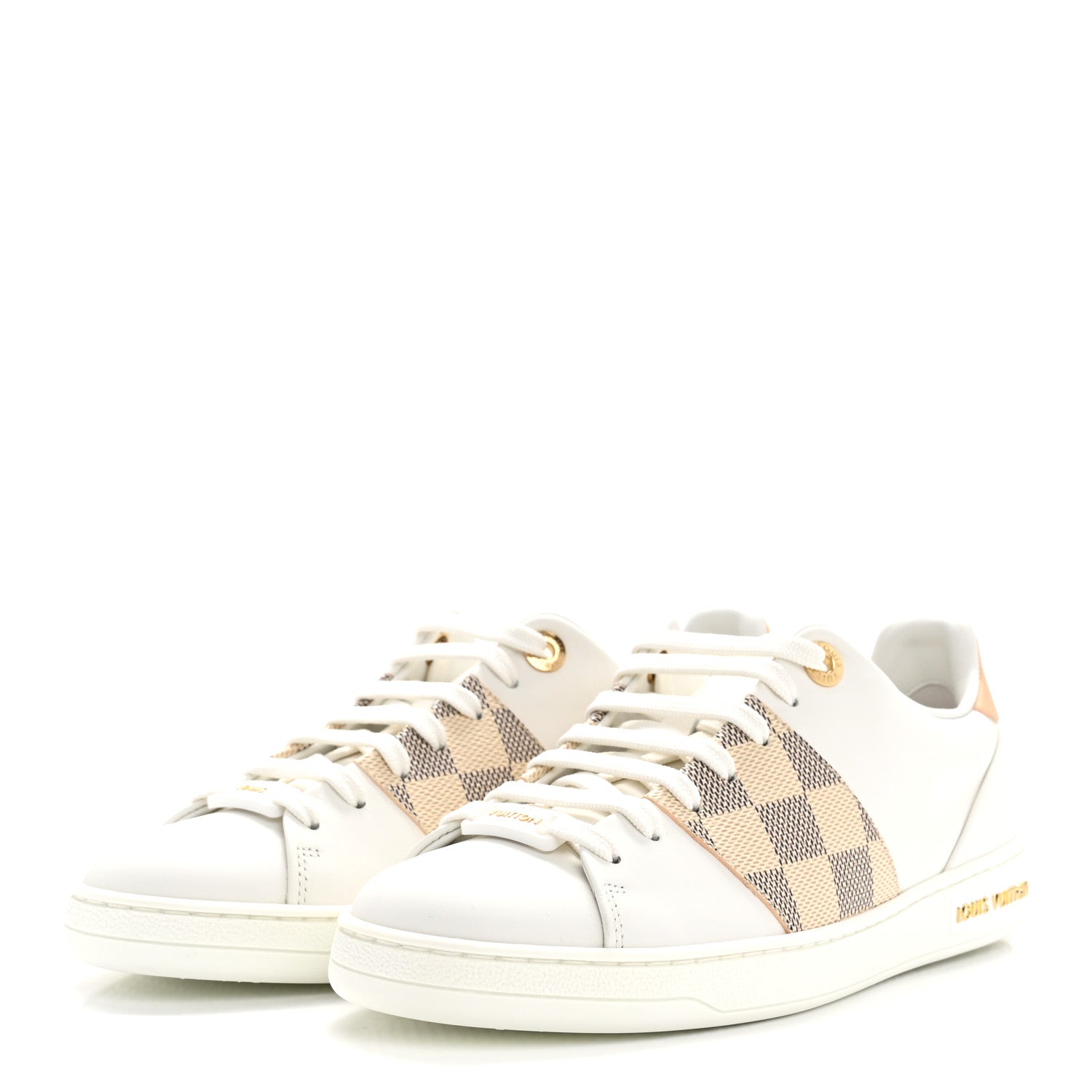 Louis Vuitton Damier Azur Front Row Sneaker 36 White