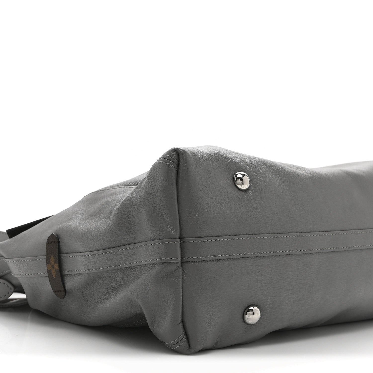 Louis Vuitton Lambskin Carryall MM Trianon Gray