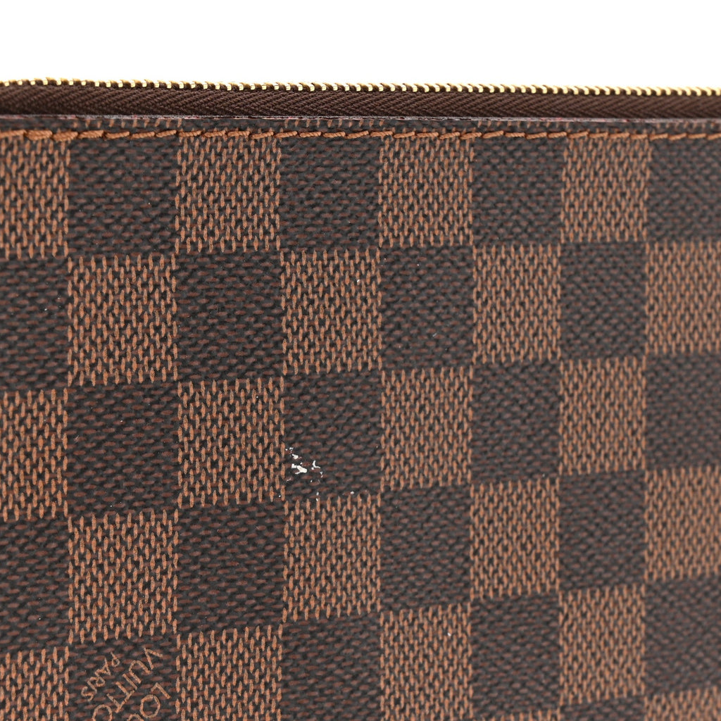 Louis Vuitton Damier Ebene Neverfull MM GM Pochette