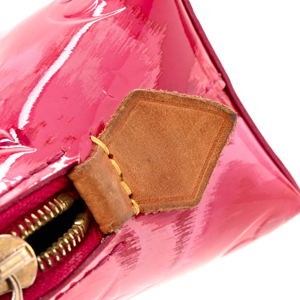 Louis Vuitton Vernis Ikat Cosmetic Pouch Rose Indien