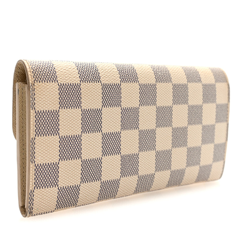 Louis Vuitton Damier Azur Emilie Wallet