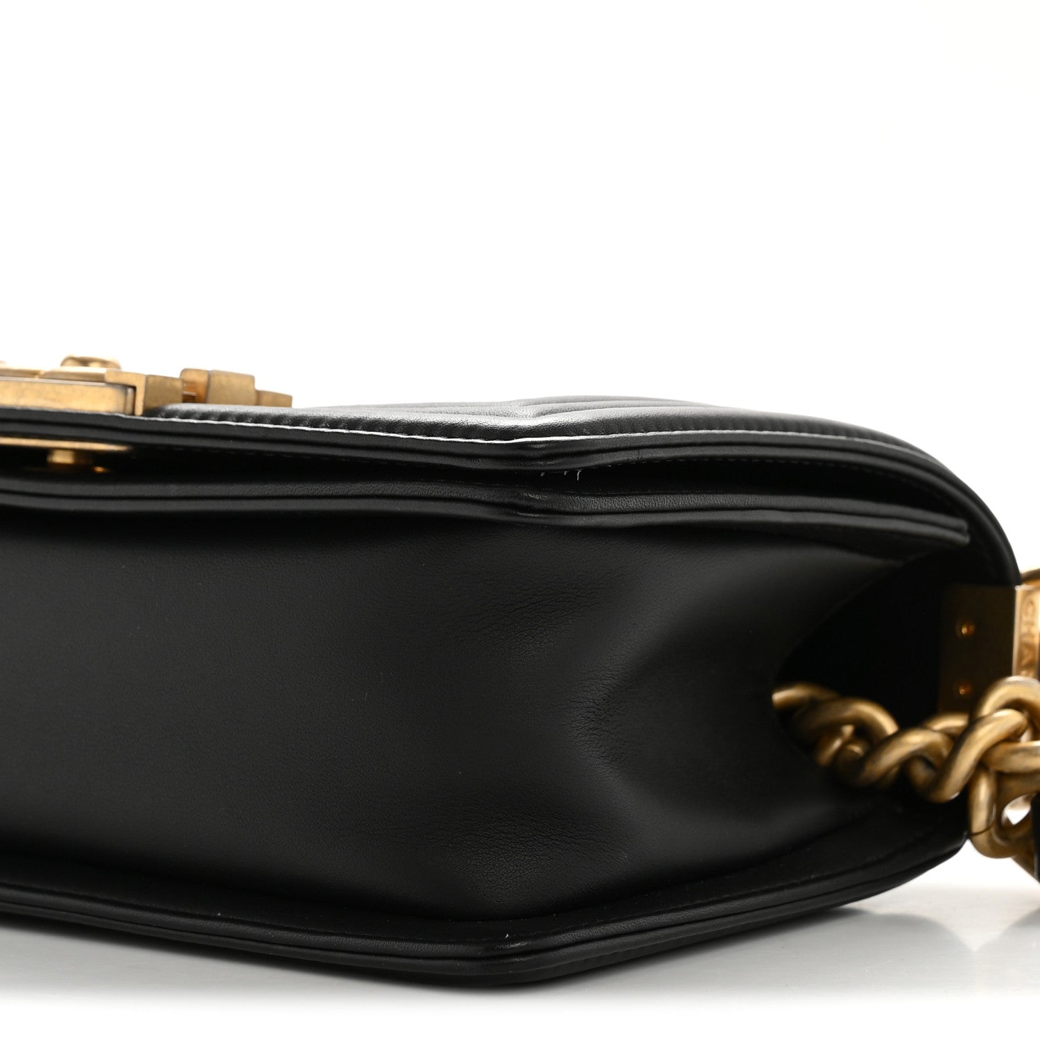 Chanel Calfskin Quilted Small Boy Flap Black