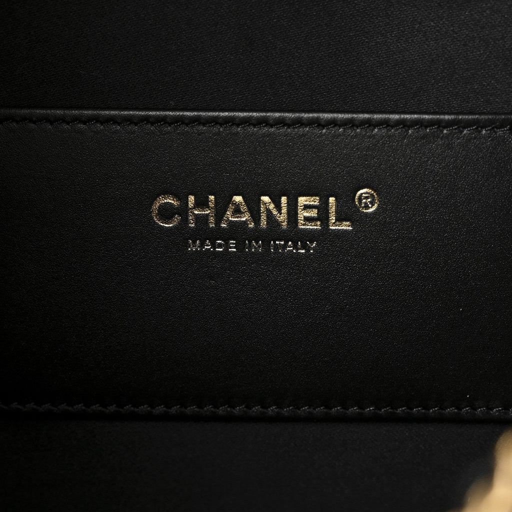 Chanel Caviar Quilted Medium Chanel 25 Handbag Black
