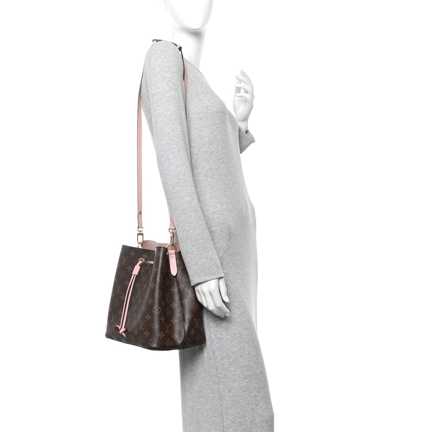 Louis Vuitton Monogram Neonoe MM Rose Poudre