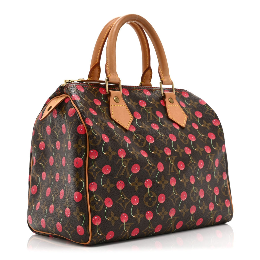 Louis Vuitton Monogram Cerises Speedy 25