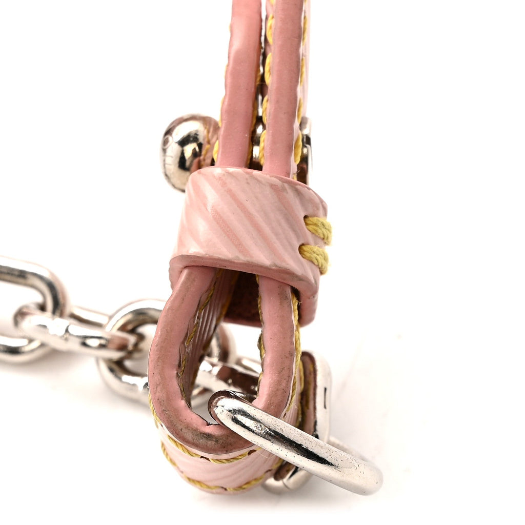 Louis Vuitton Epi Twist Shoulder Bag MM Rose Ballerine