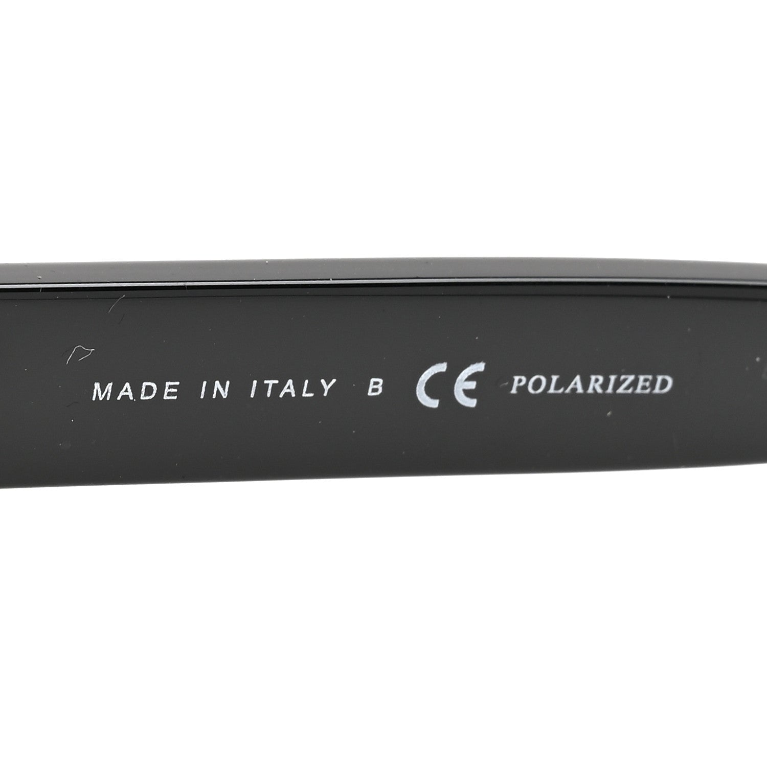 Acetate Pantos Logo Sunglasses 5458-A Black