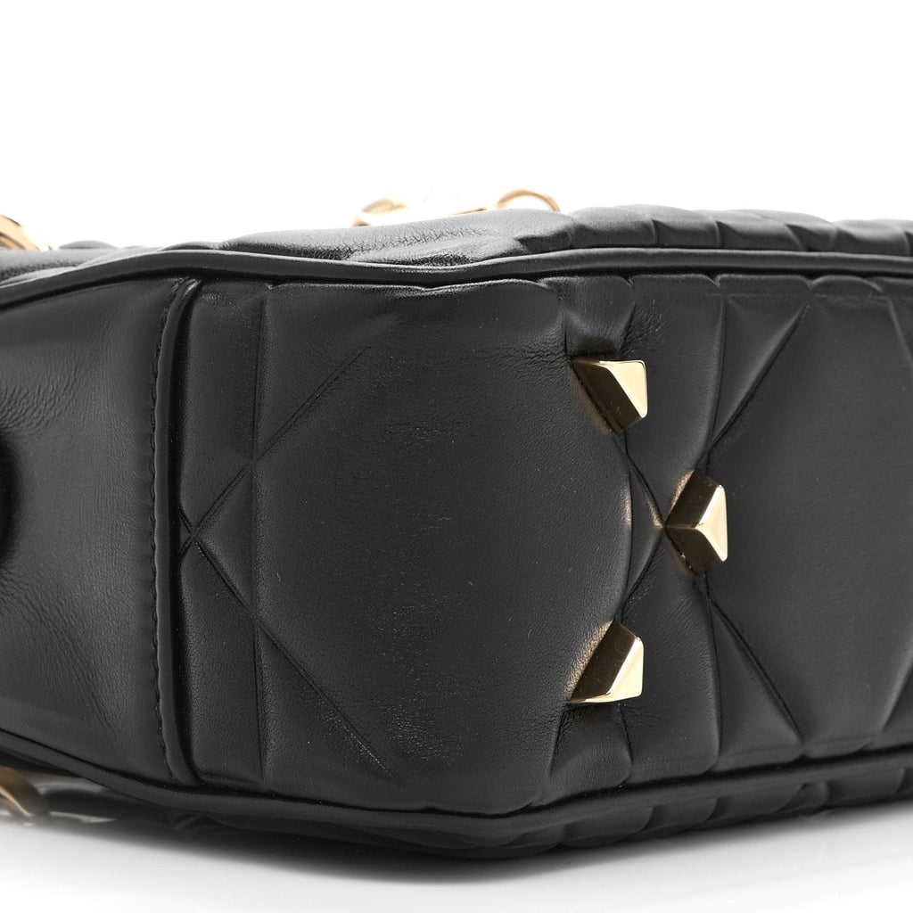 Christian Dior Calfskin Cannage Mini The Lady 95.22 Black